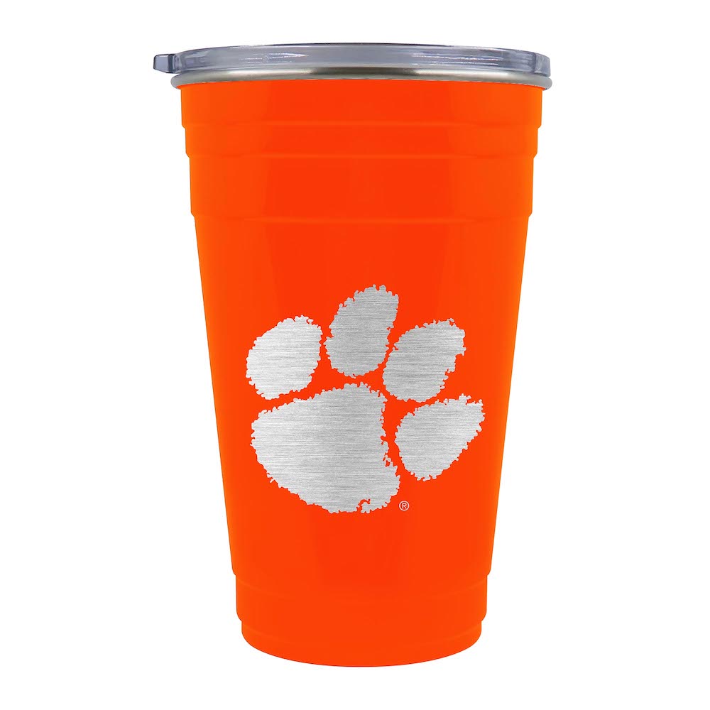 Clemson Tigers 22 oz TAILGATER Travel Tumbler