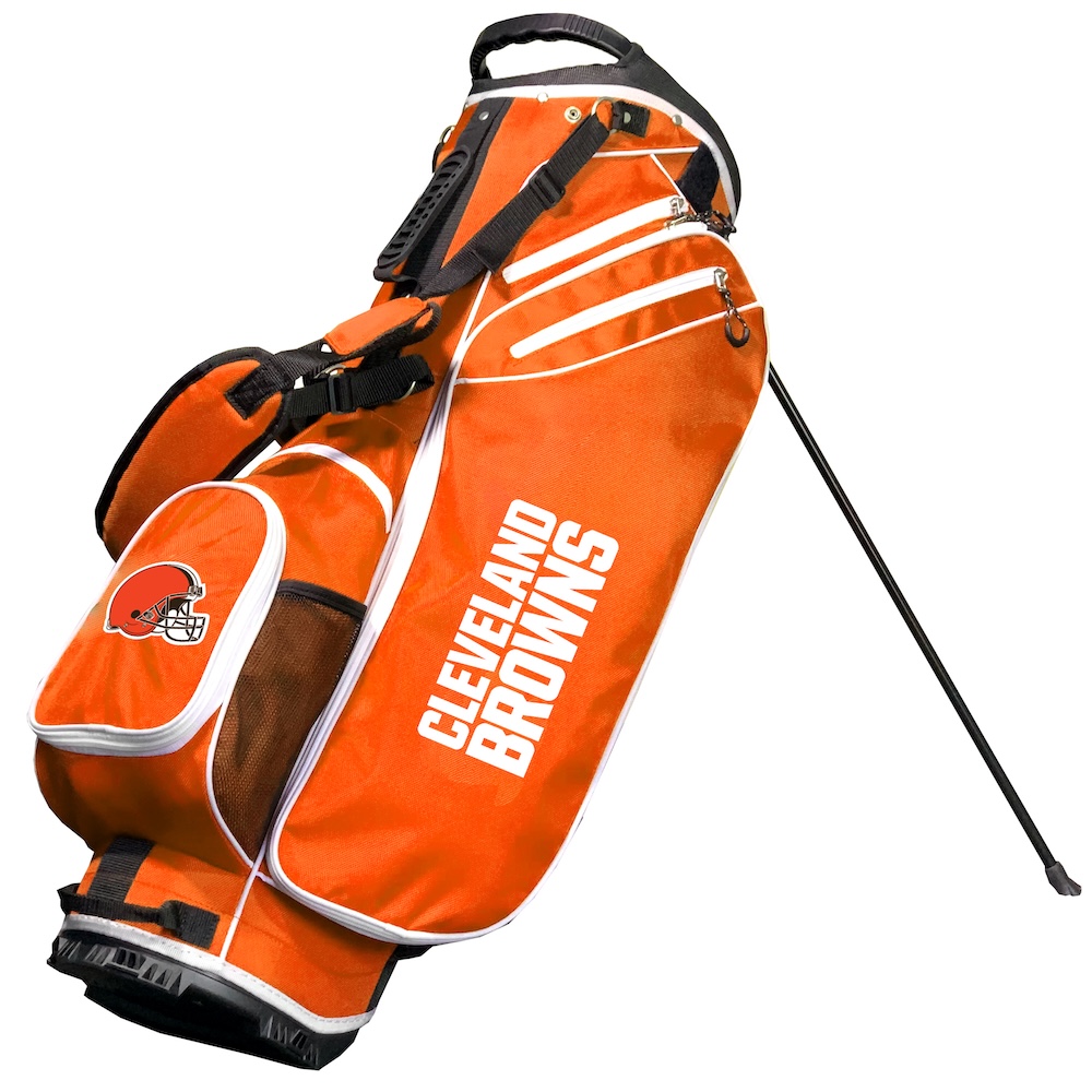 Cleveland Browns BIRDIE Golf Bag with Built in Stand