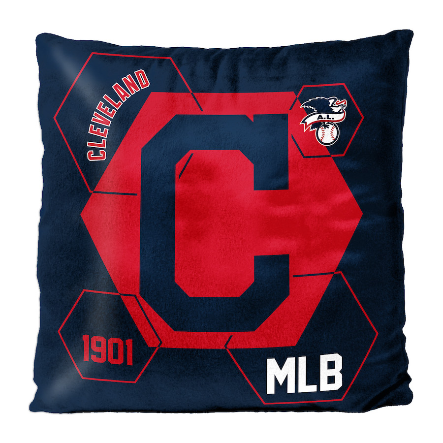 Cleveland Indians Velvet REVERSE Pillow