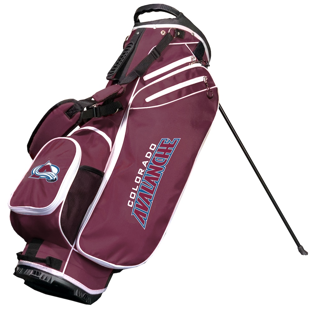 Colorado Avalanche BIRDIE Golf Bag with Built in Stand