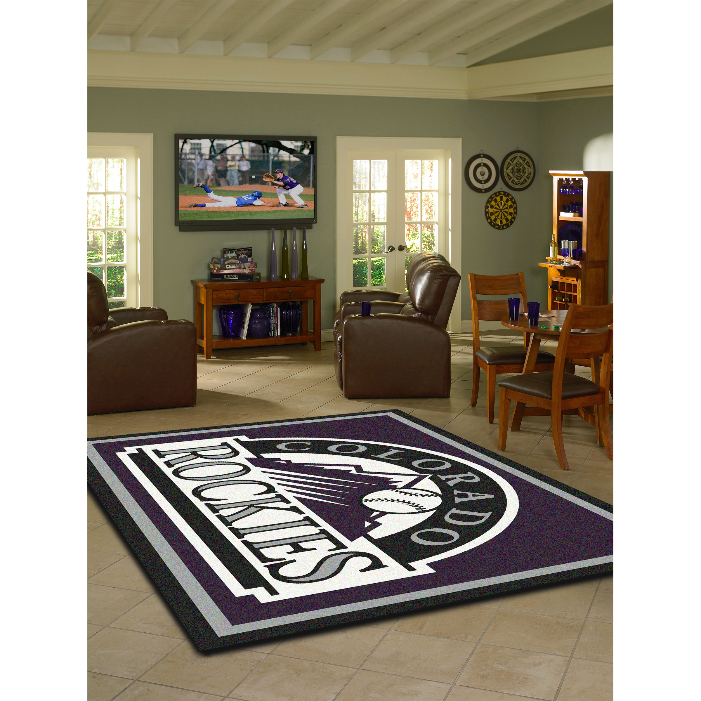 Colorado Rockies 6 X 8 SPIRIT Rug
