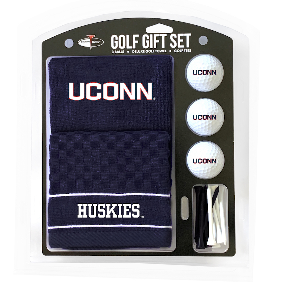 Connecticut Huskies Premium Golf Gift Set