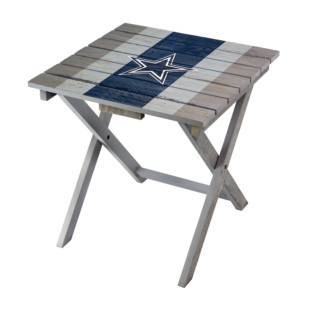 Dallas Cowboys Wooden Adirondack Folding Table