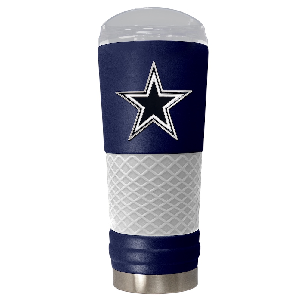 Dallas Cowboys 24 oz DRAFT SERIES NFL Powder Coated Insulated Travel Tumbler