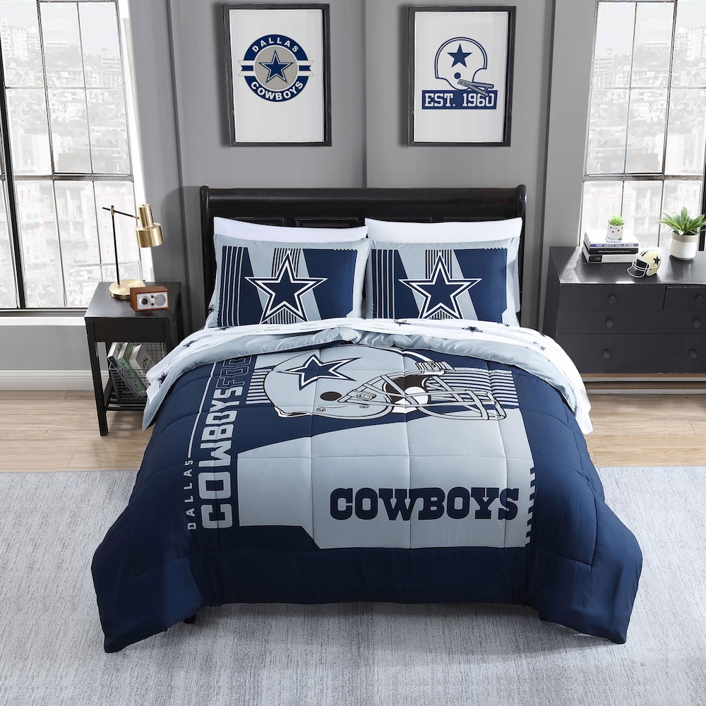 Dallas Cowboys FULL Bed in a Bag Set