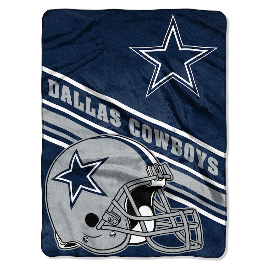 Dallas Cowboys Large Plush Fleece Raschel Blanket 60 X 80 Buy