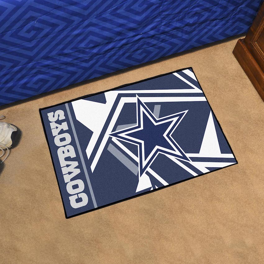 Dallas Cowboys 20 X 30 Quick Snap Starter Floor Mat Buy At Khc