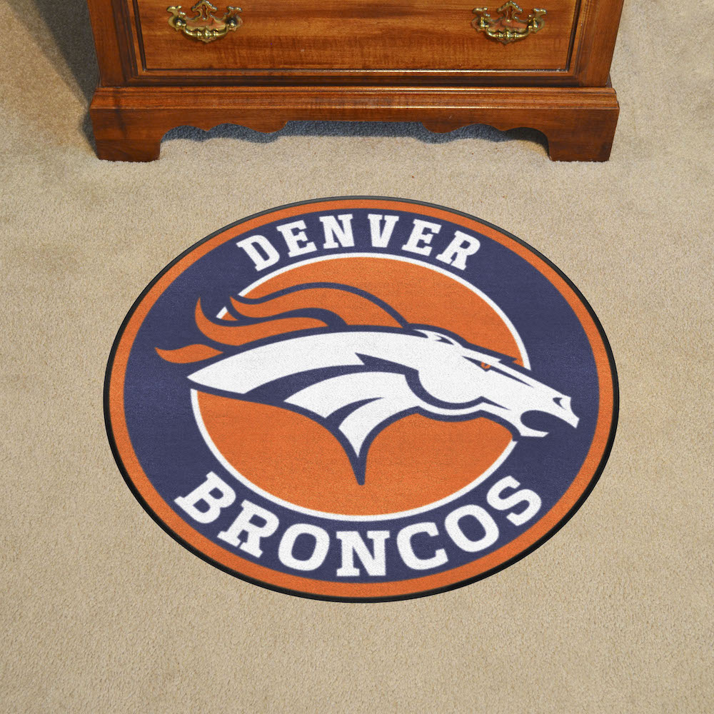 Denver Broncos Roundel Mat - Buy at KHC Sports