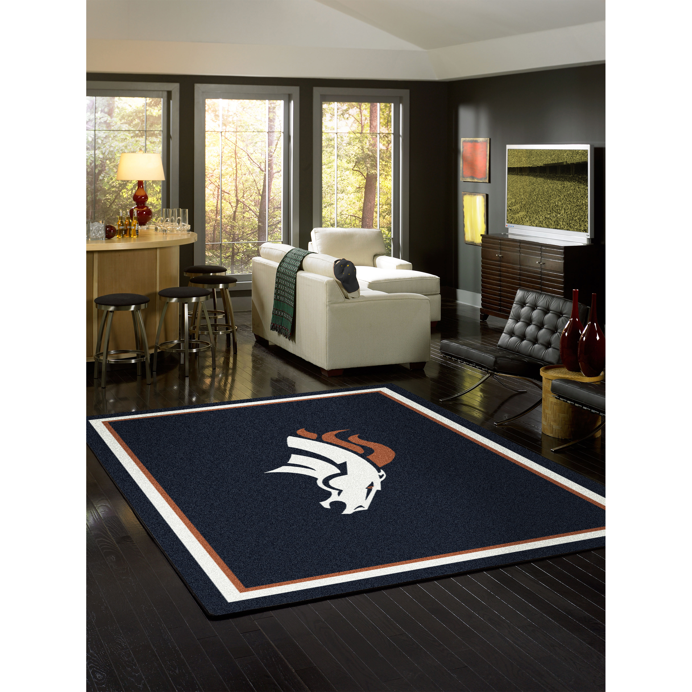 Denver Broncos 6 X 8 SPIRIT Rug