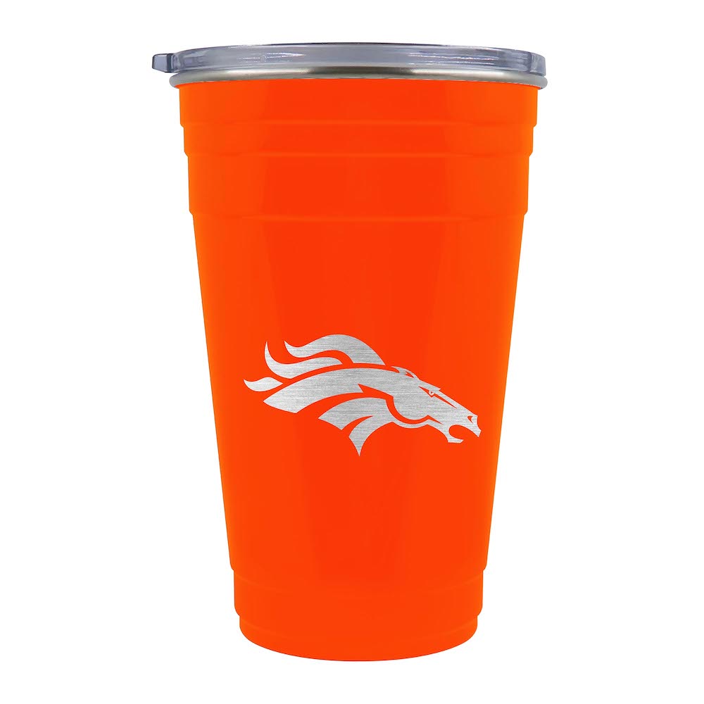 Denver Broncos 22 oz TAILGATER Travel Tumbler