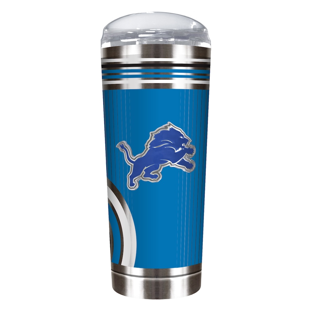 Detroit Lions Stainless Steel Water Bottle With Wrap