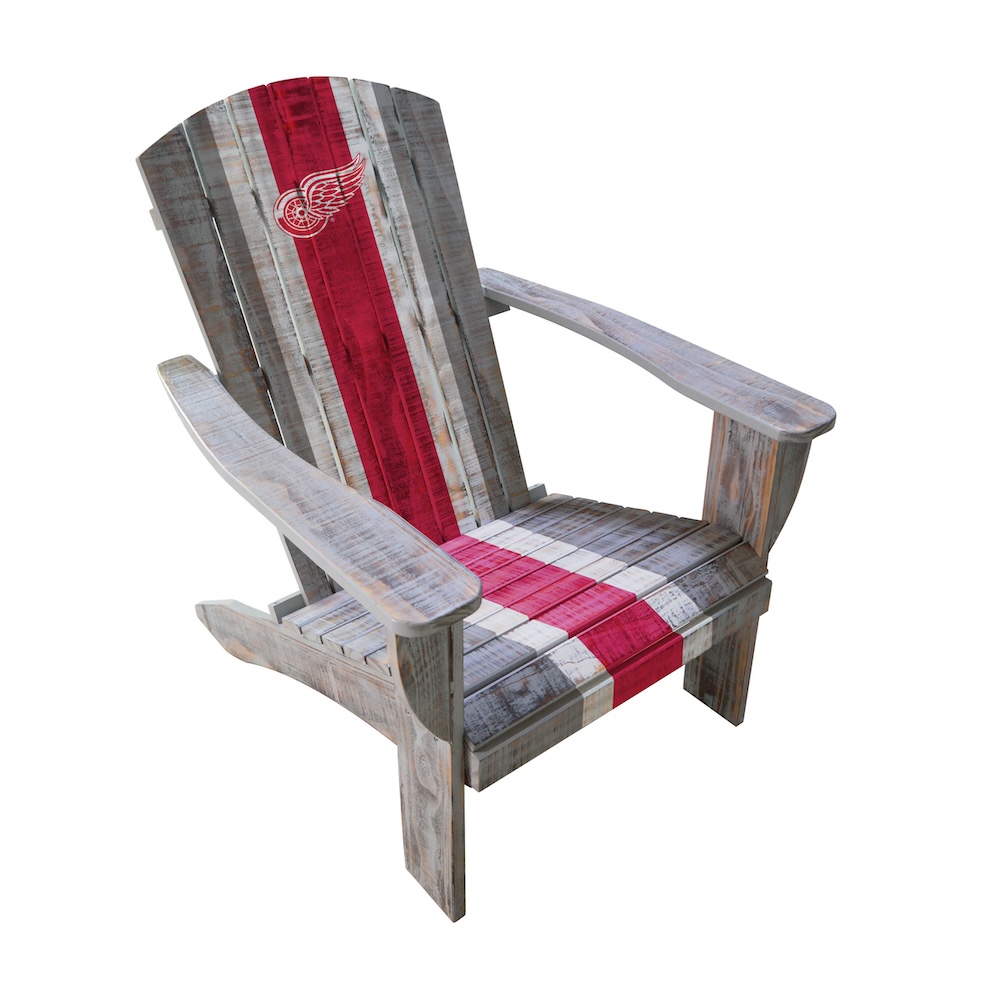 Detroit Red Wings Wooden Adirondack Chair