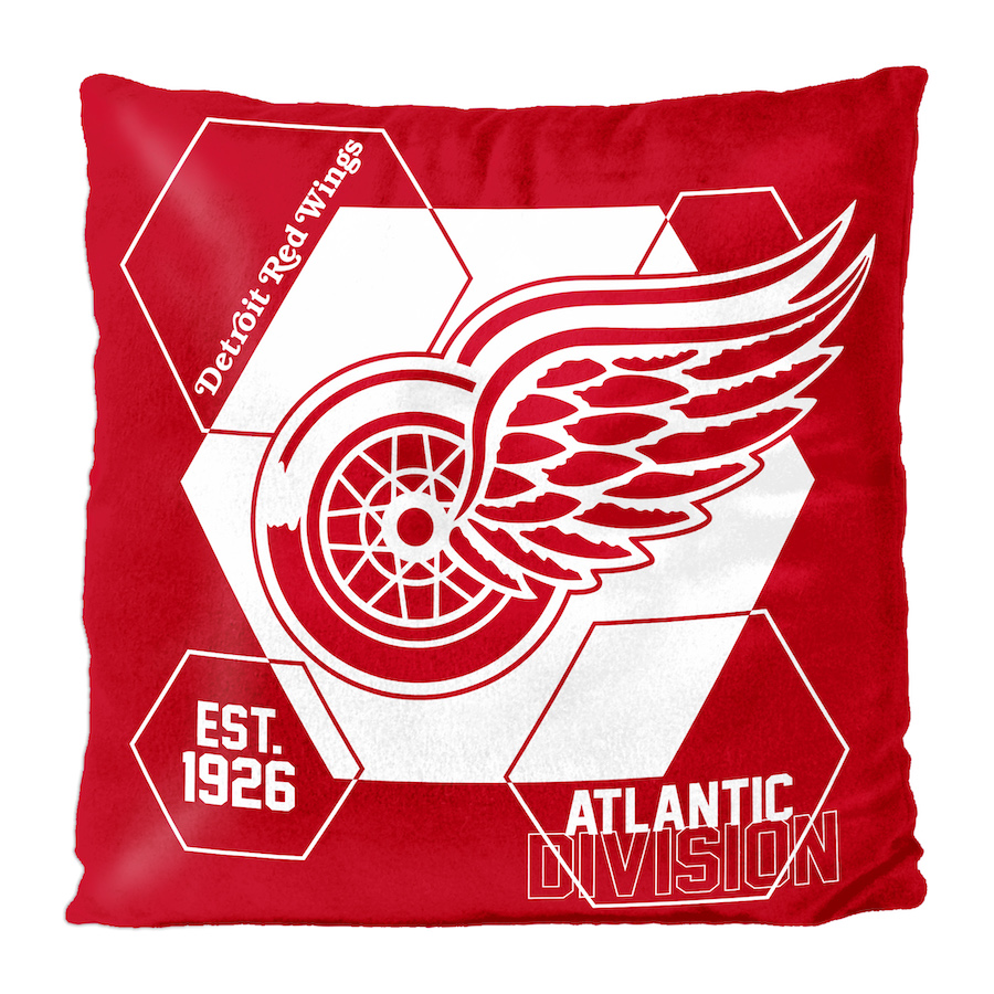 Detroit Red Wings Velvet REVERSE Pillow