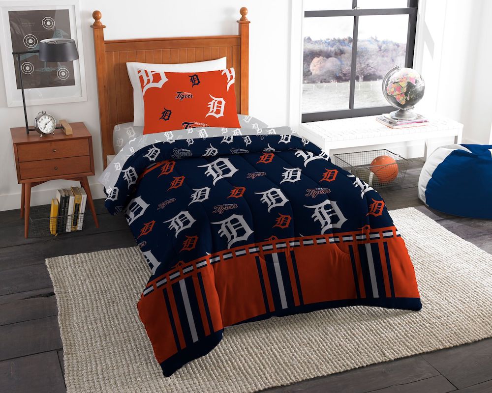 Detroit Tigers TWIN Bed in a Bag Set