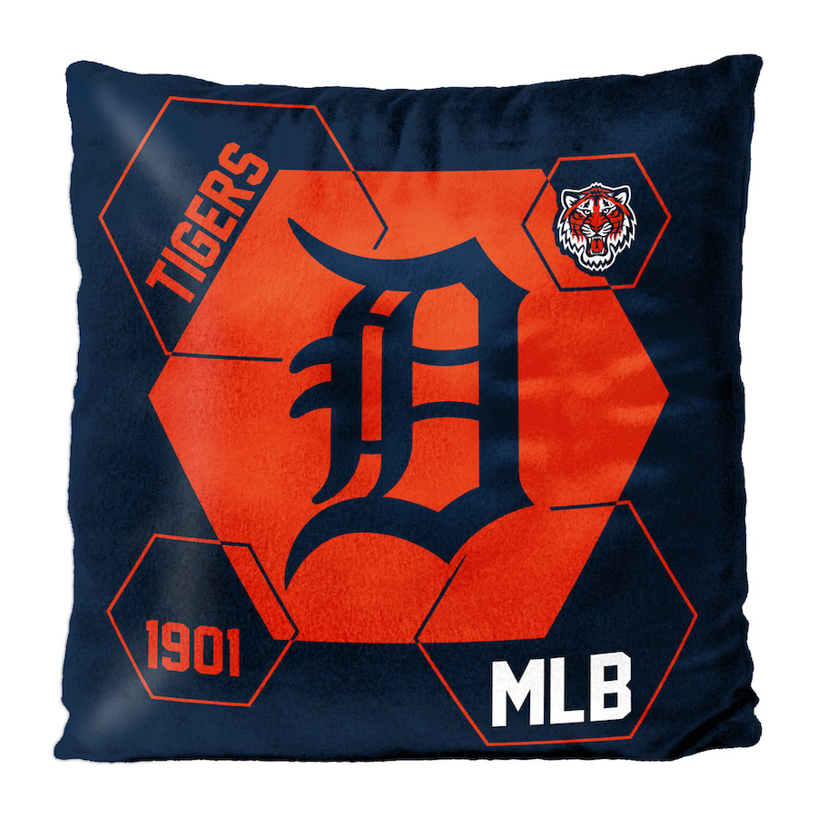 Detroit Tigers Velvet REVERSE Pillow
