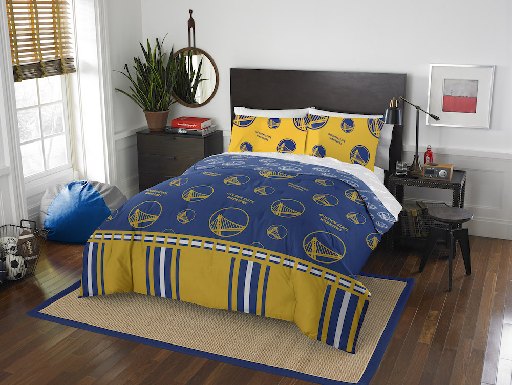 Golden State Warriors FULL Bed in a Bag Set