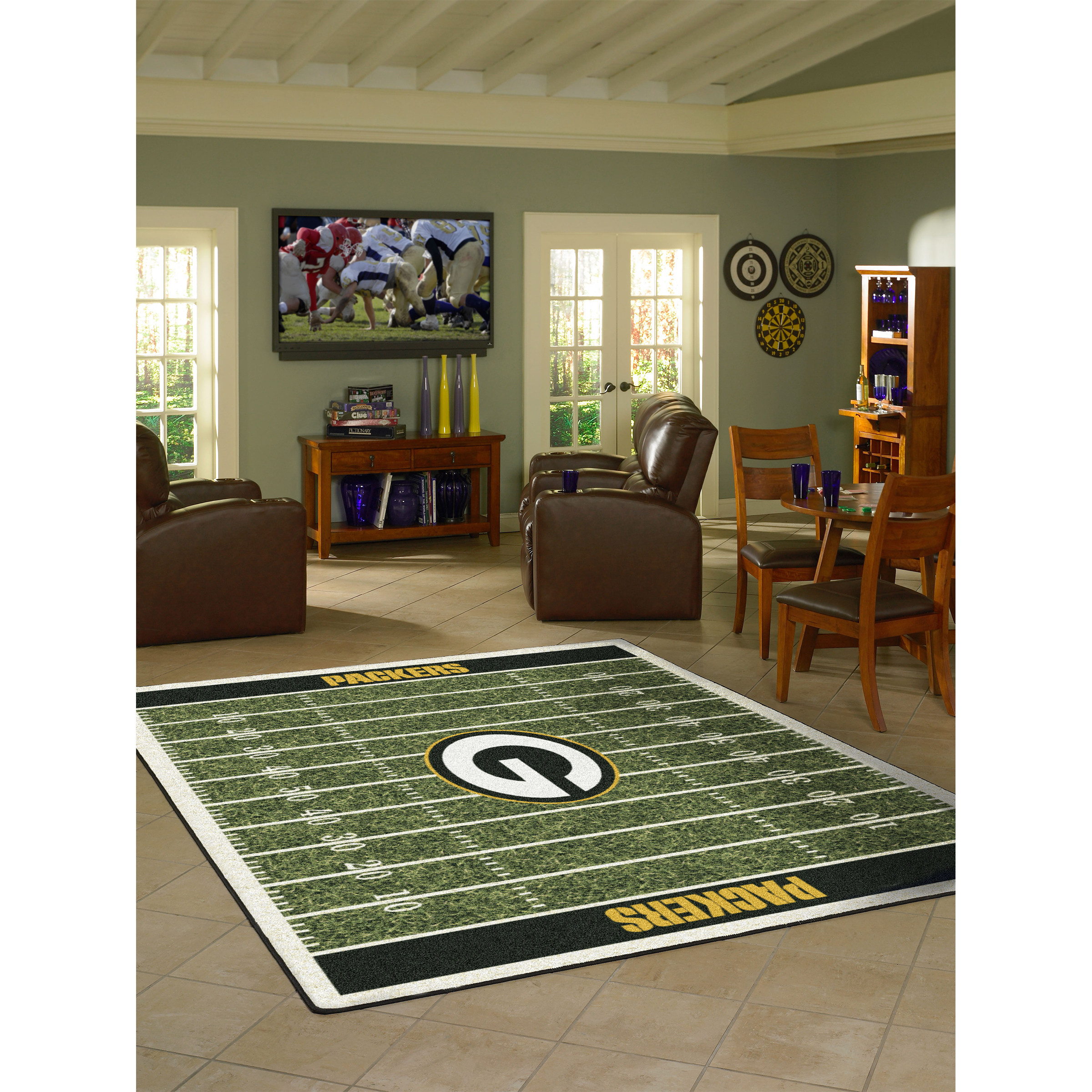 Green Bay Packers 4 X 6 HOMEFIELD Rug