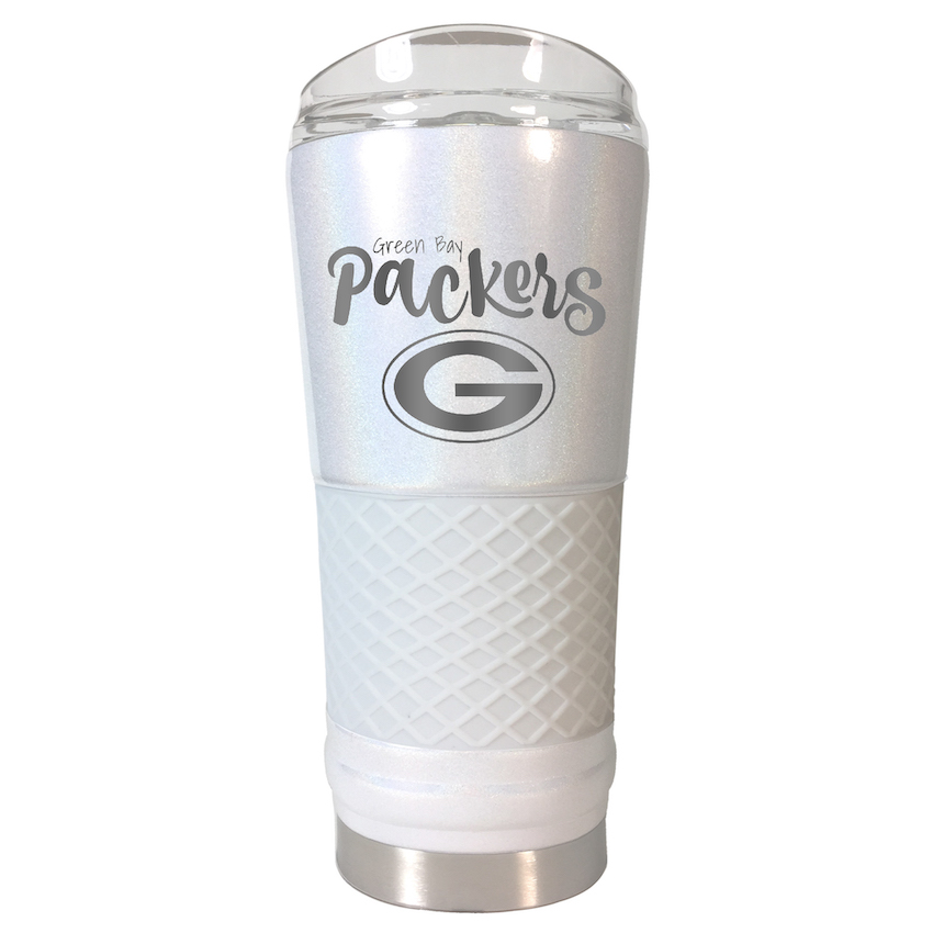 Green Bay Packers 24 oz OPAL Draft Travel Tumbler