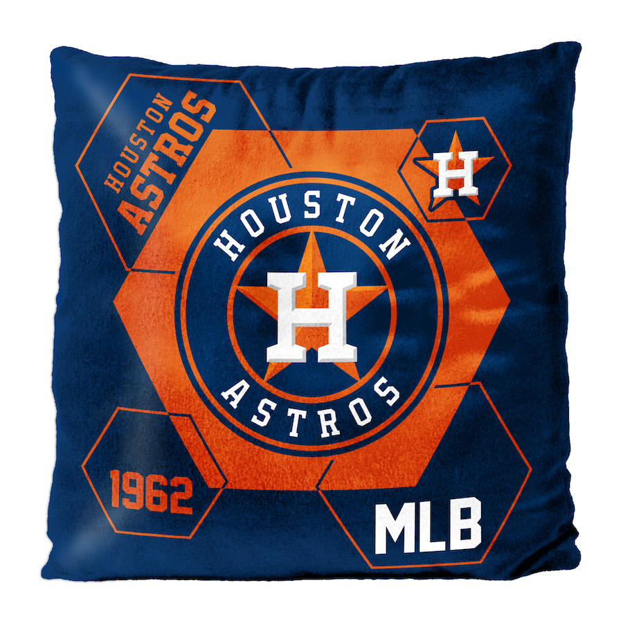 Houston Astros Velvet REVERSE Pillow