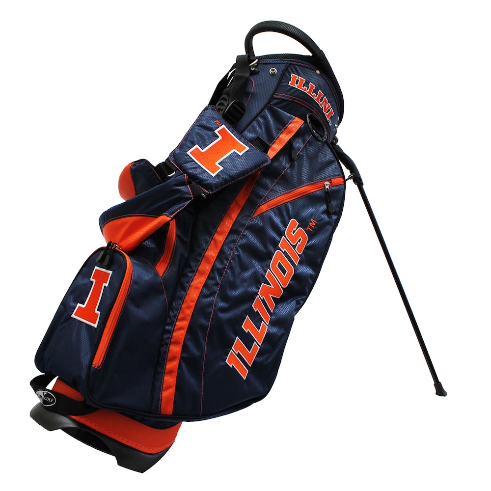 Illinois Fighting Illini Fairway Carry Stand Golf Bag