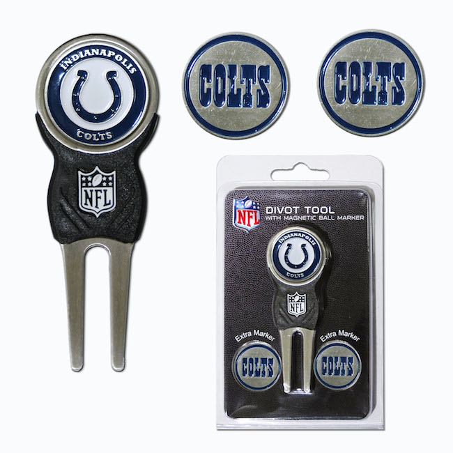 Indianapolis Colts 3 Marker Signature Divot Tool Pack