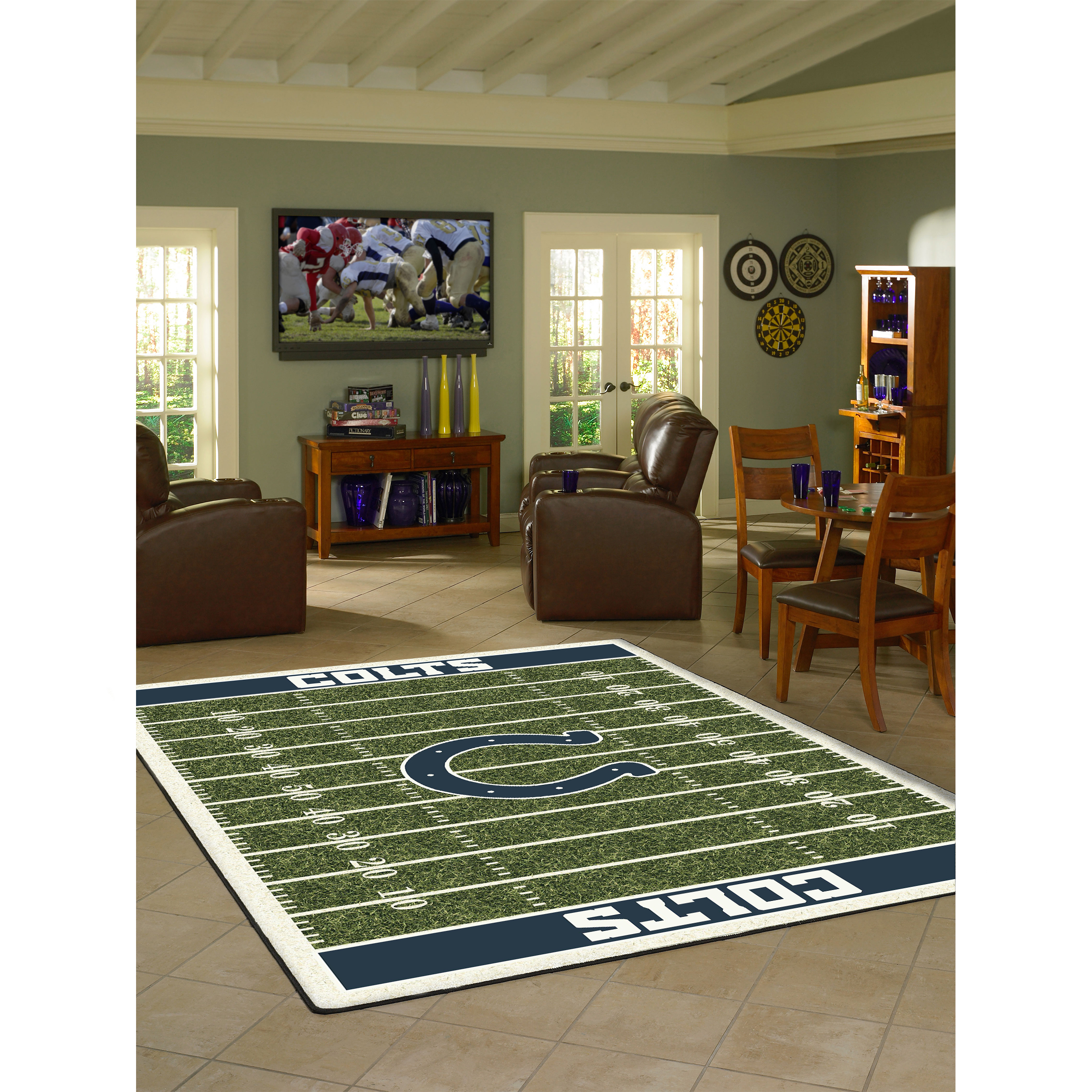 Indianapolis Colts 4 X 6 HOMEFIELD Rug