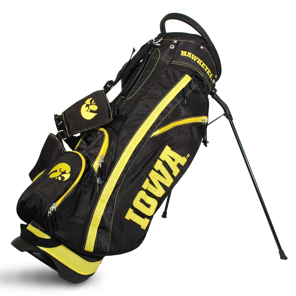 Iowa Hawkeyes Fairway Carry Stand Golf Bag