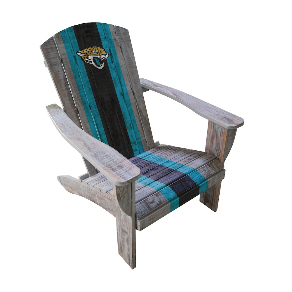 Jacksonville Jaguars Wooden Adirondack Chair