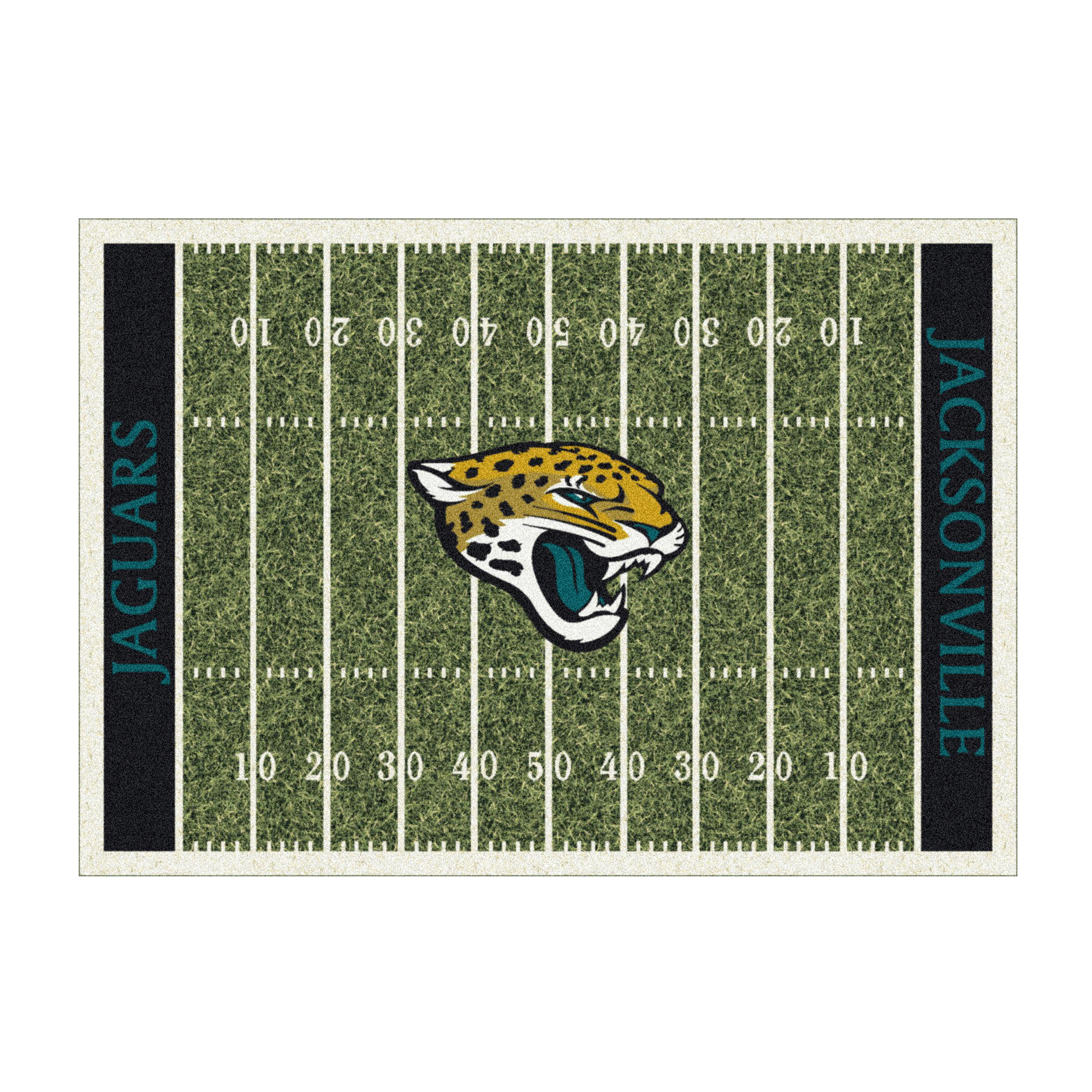 Jacksonville Jaguars 4 X 6 HOMEFIELD Rug