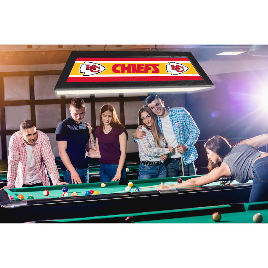 Kansas City Chiefs 42 Inch Billiards Lamp