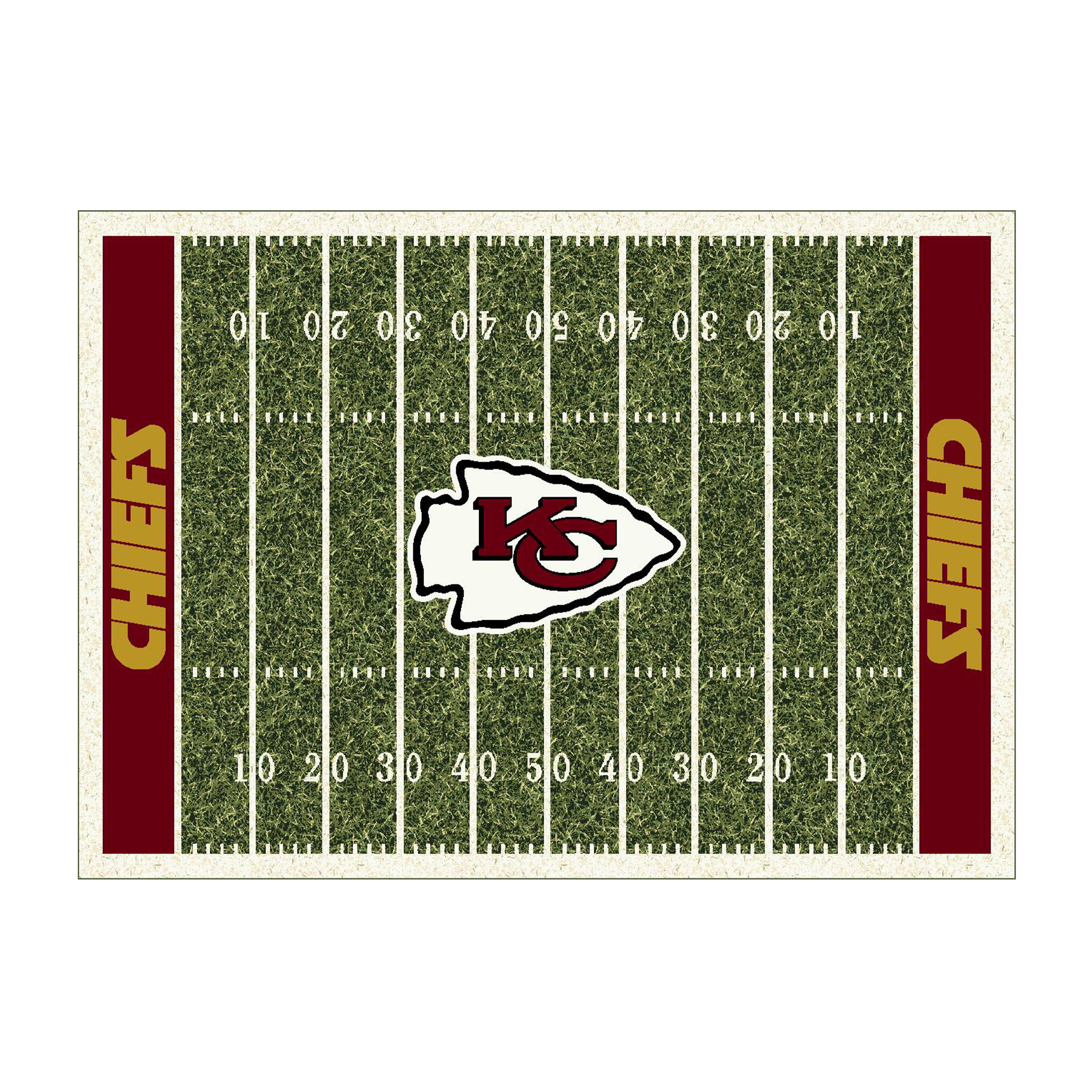 Kansas City Chiefs 4 X 6 HOMEFIELD Rug