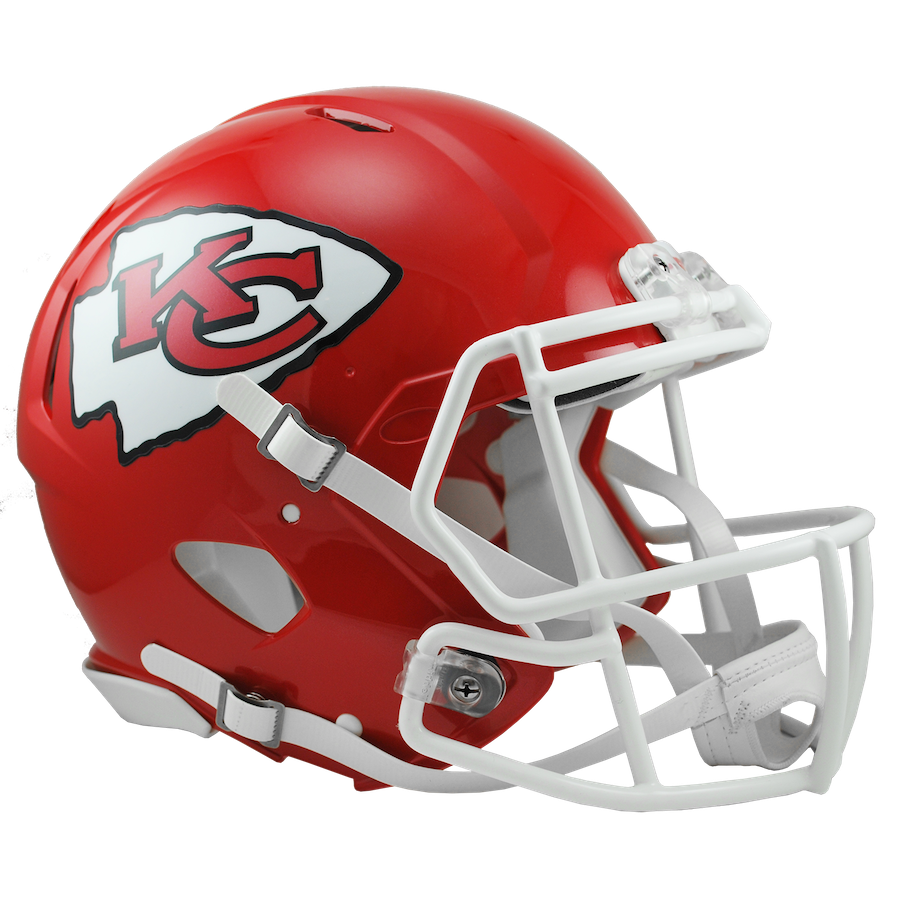 Kansas City Chiefs SPEED Revolution Authentic Football Helmet