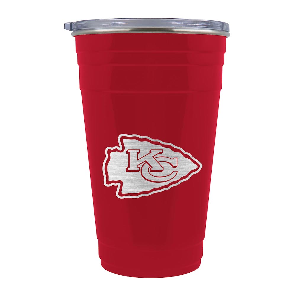 Kansas City Chiefs 22 oz TAILGATER Travel Tumbler