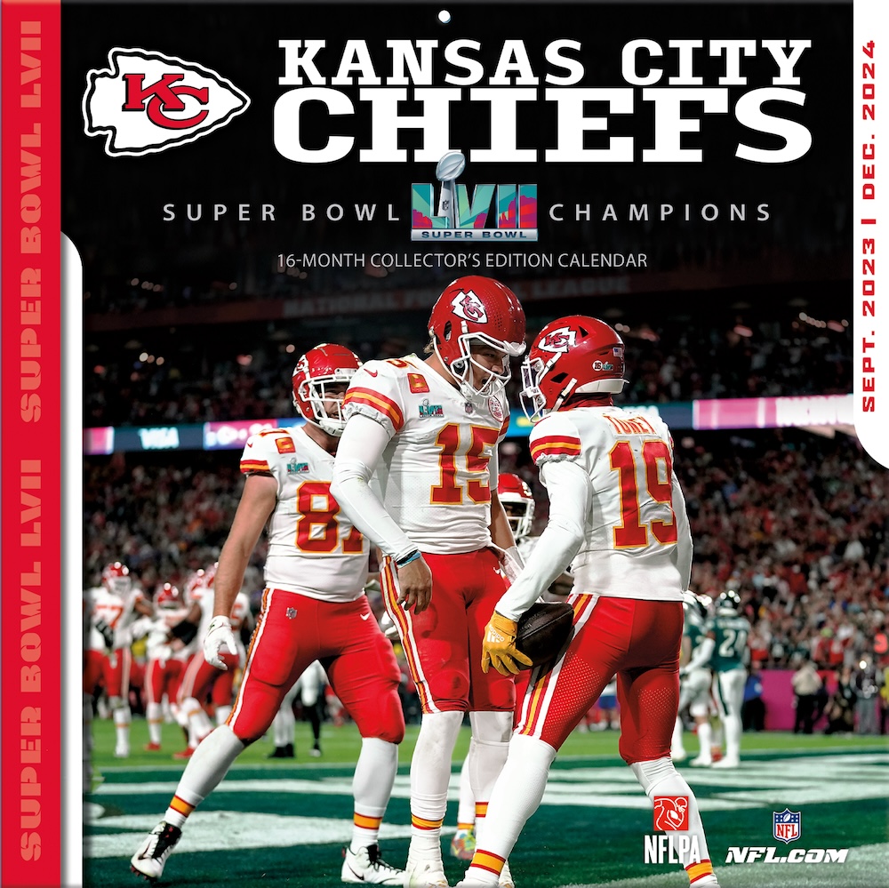 Kansas City Chiefs 2019 NFL Wall Calendar - Buy at KHC Sports1200 x 1195