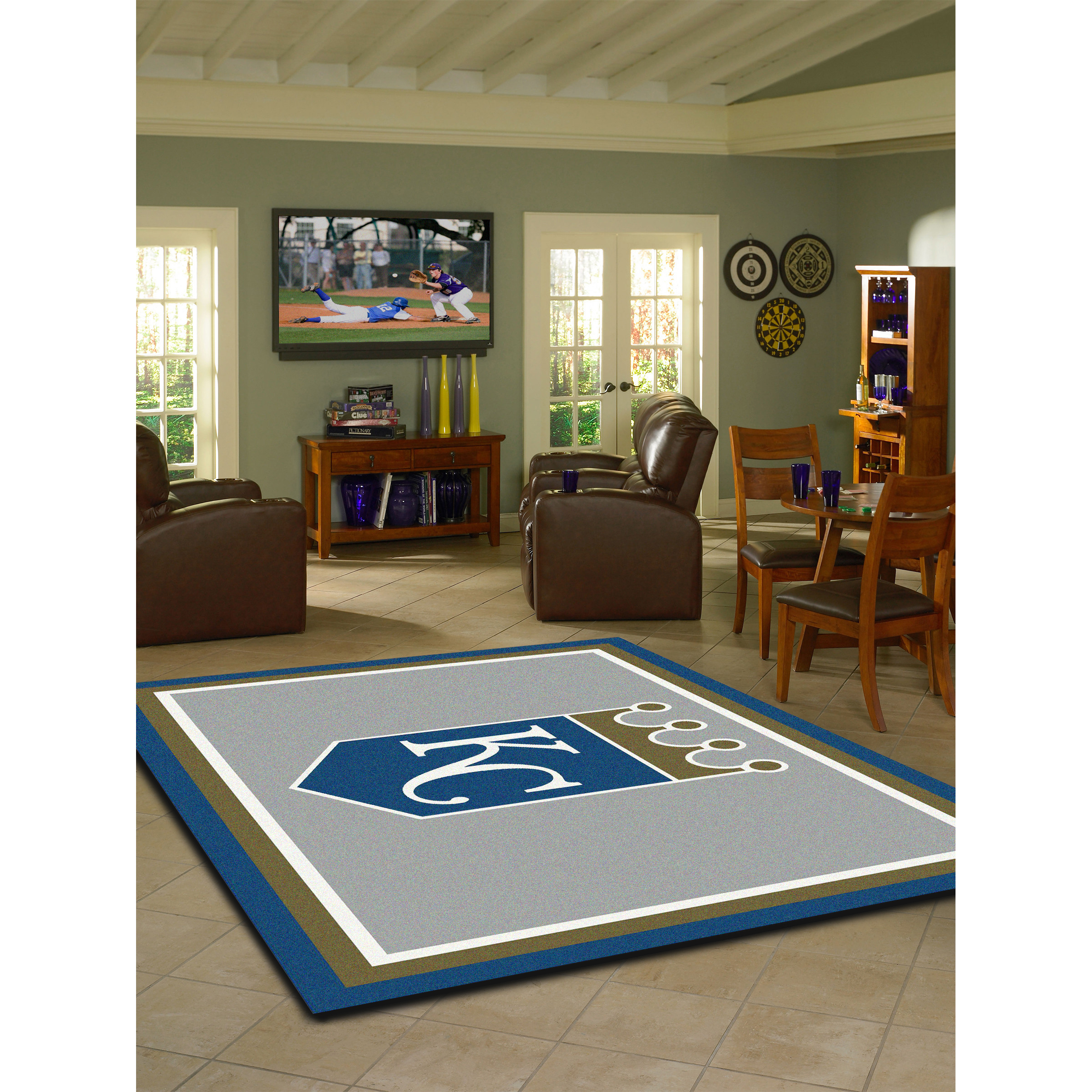 Kansas City Royals 8 X 11 SPIRIT Rug