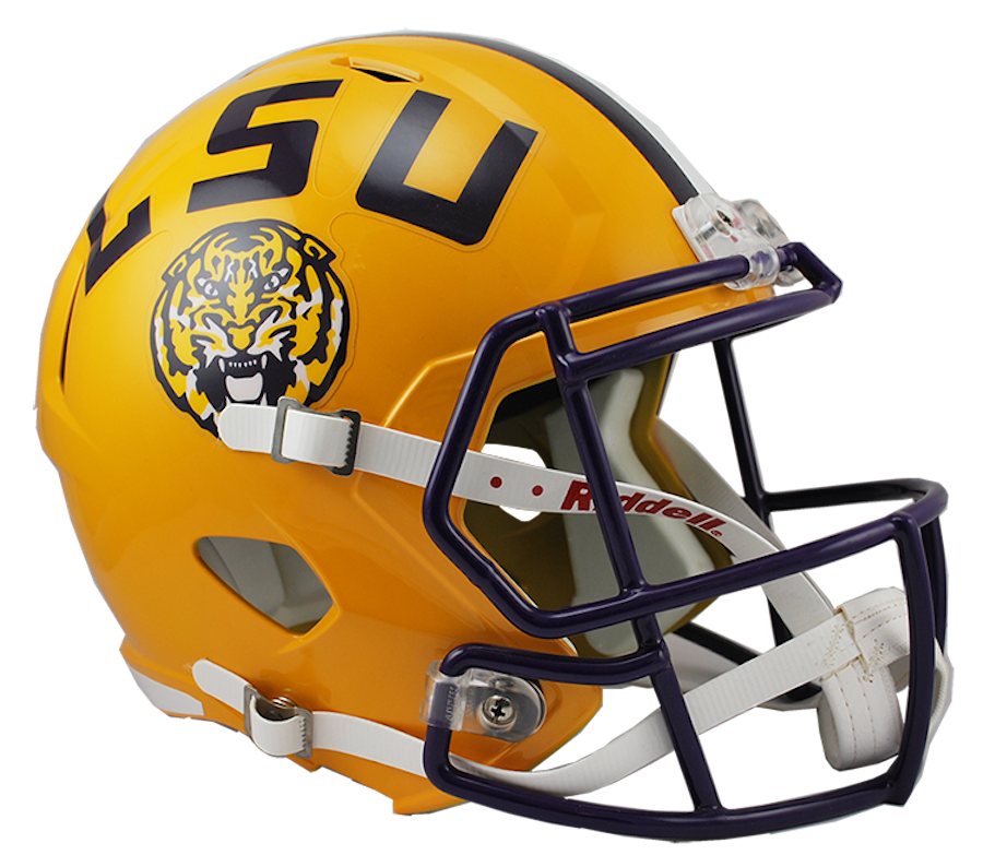 LSU Tigers SPEED Replica Football Helmet