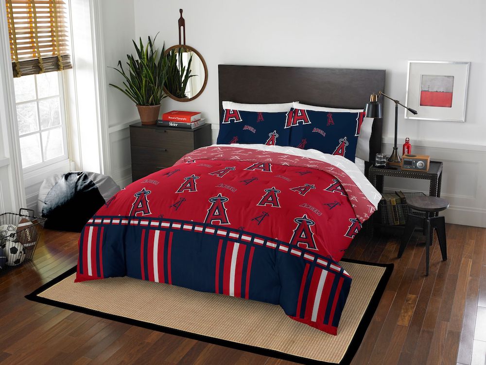 Los Angeles Angels QUEEN Bed in a Bag Set