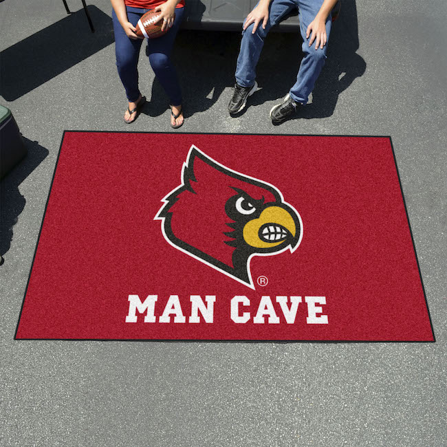 Louisville Cardinals UTILI-MAT 60 x 96 MAN CAVE Rug - Buy at KHC Sports