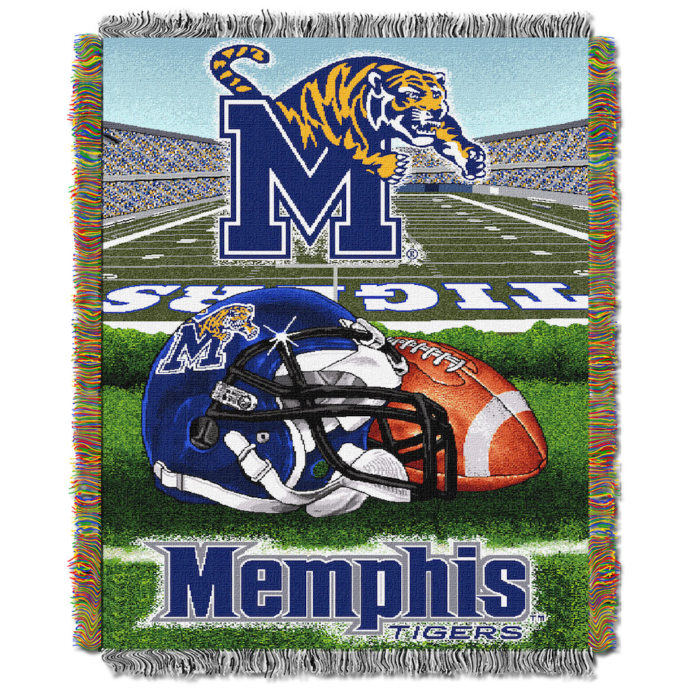 Memphis Tigers Home Field Advantage Tapestry Blanket 48 x 60 - Buy at KHC Sports