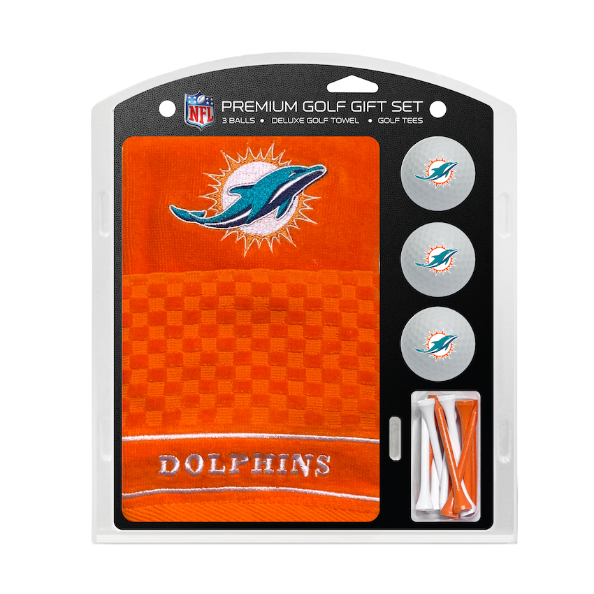 Miami Dolphins Premium Golf Gift Set