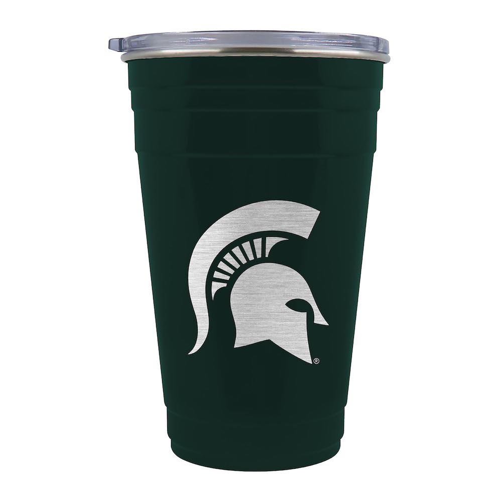 Michigan State Spartans 22 oz TAILGATER Travel Tumbler