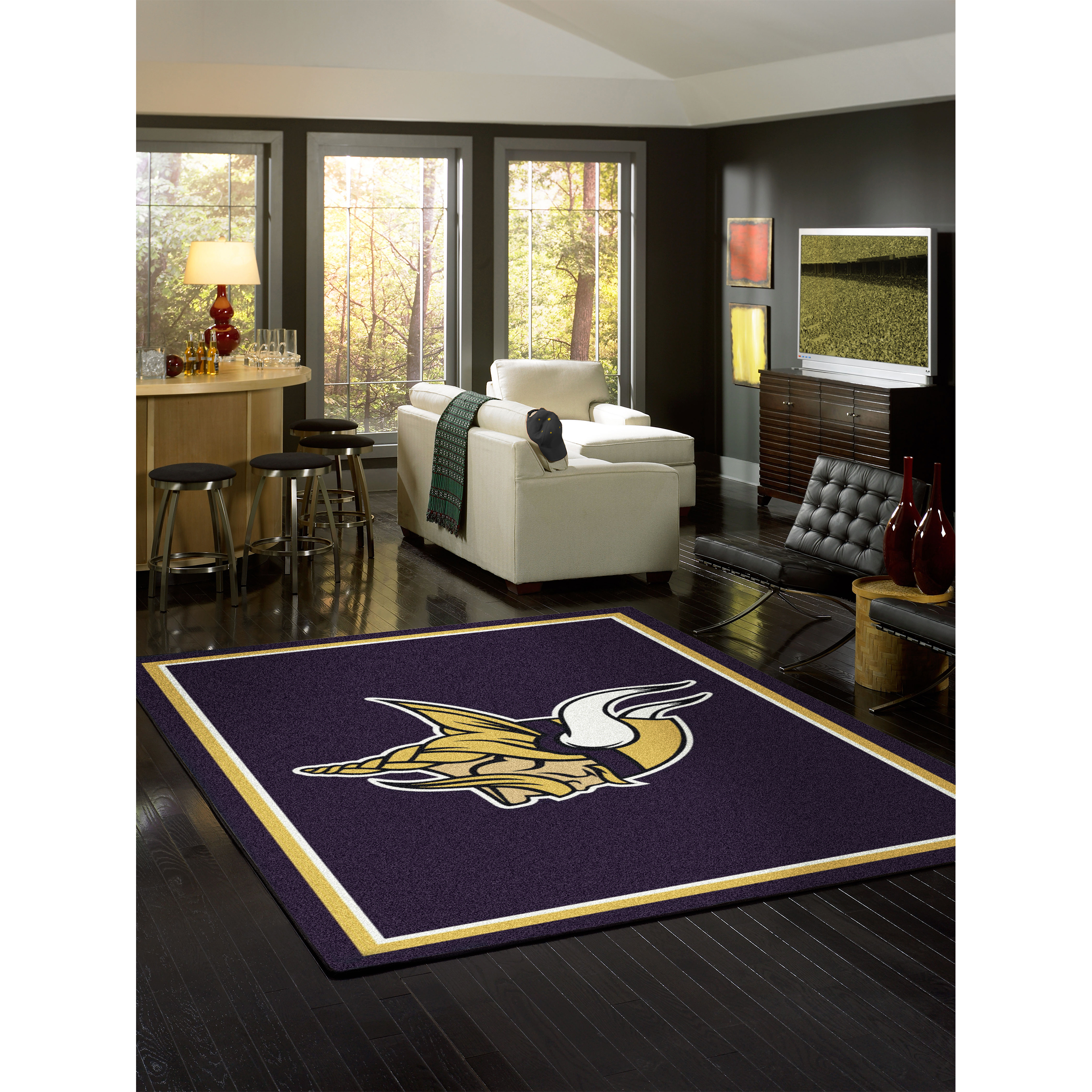 Minnesota Vikings 6 X 8 SPIRIT Rug