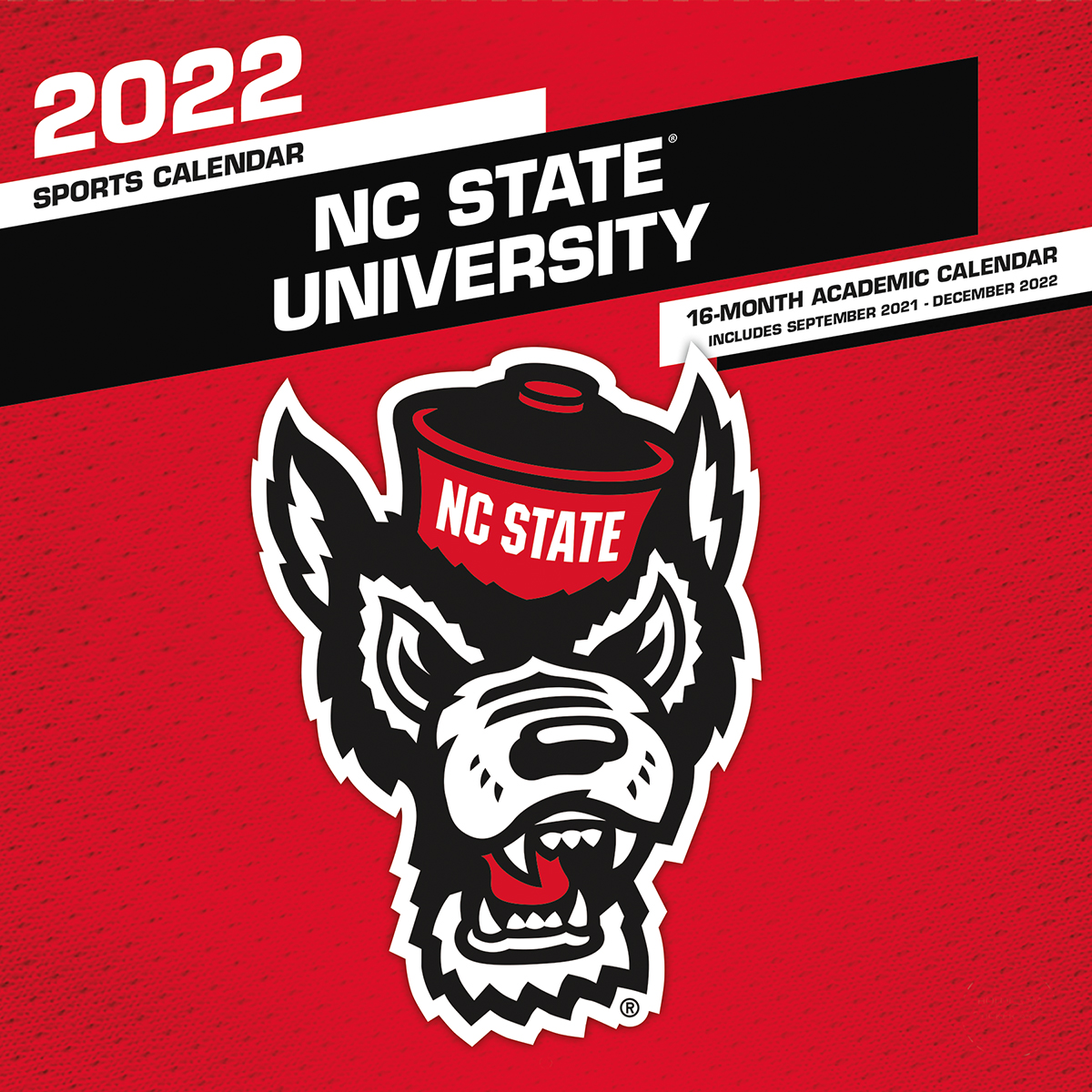 Nc State Calendar 2022 Nc State Wolfpack 2022 Wall Calendar - Buy At Khc Sports