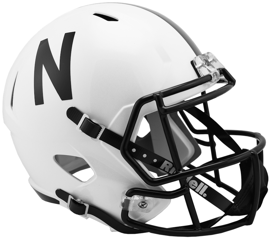 Nebraska Cornhuskers SPEED Replica Football Helmet - BLACK