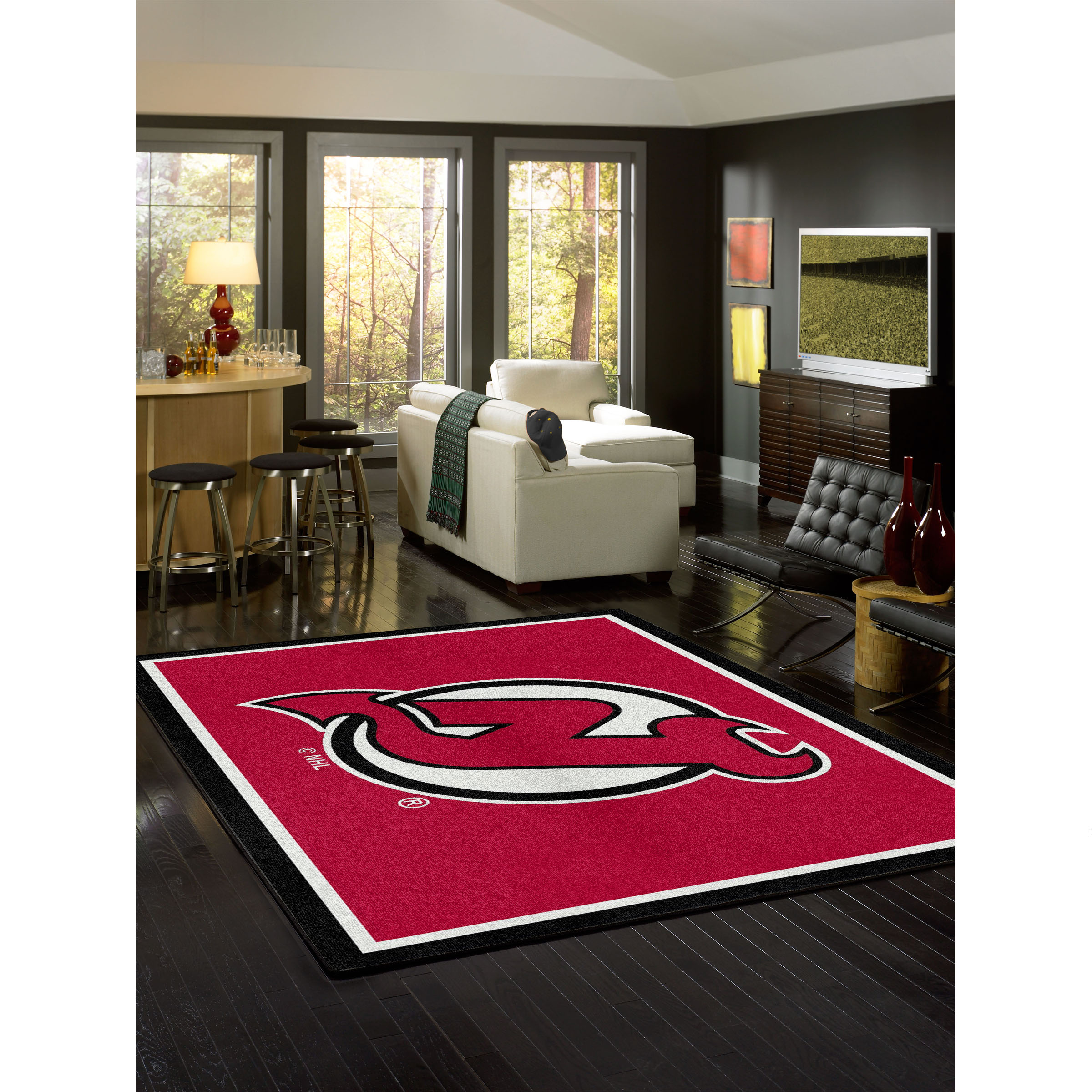 New Jersey Devils 6 X 8 SPIRIT Rug