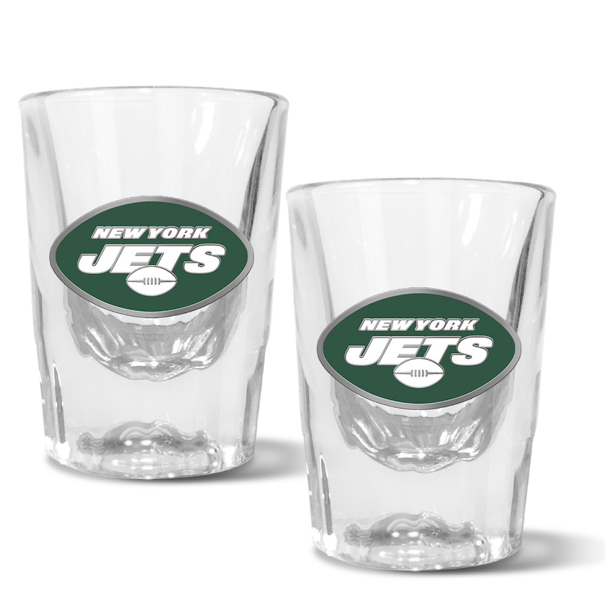 New York Jets 2pc Prism Shot Set
