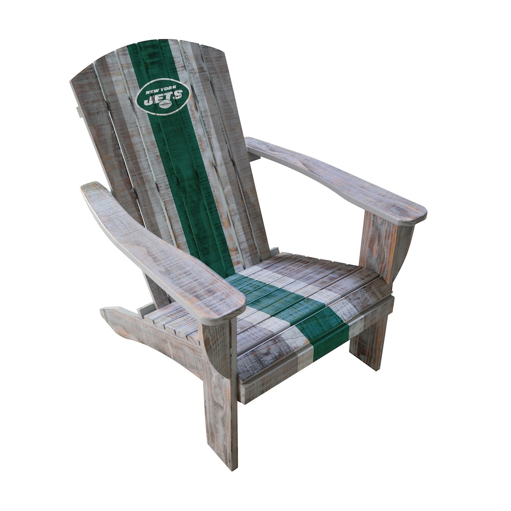 New York Jets Wooden Adirondack Chair