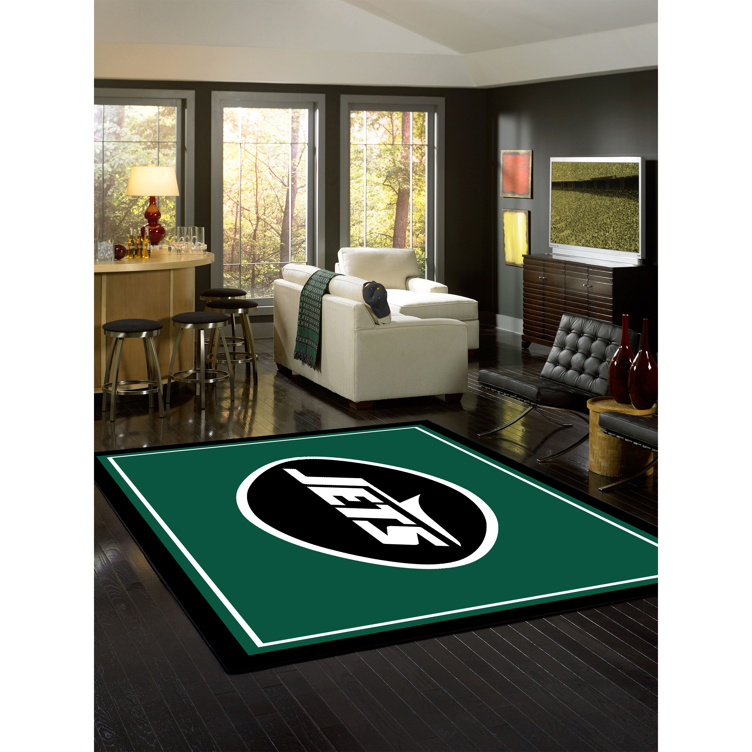 New York Jets 6 X 8 SPIRIT Rug