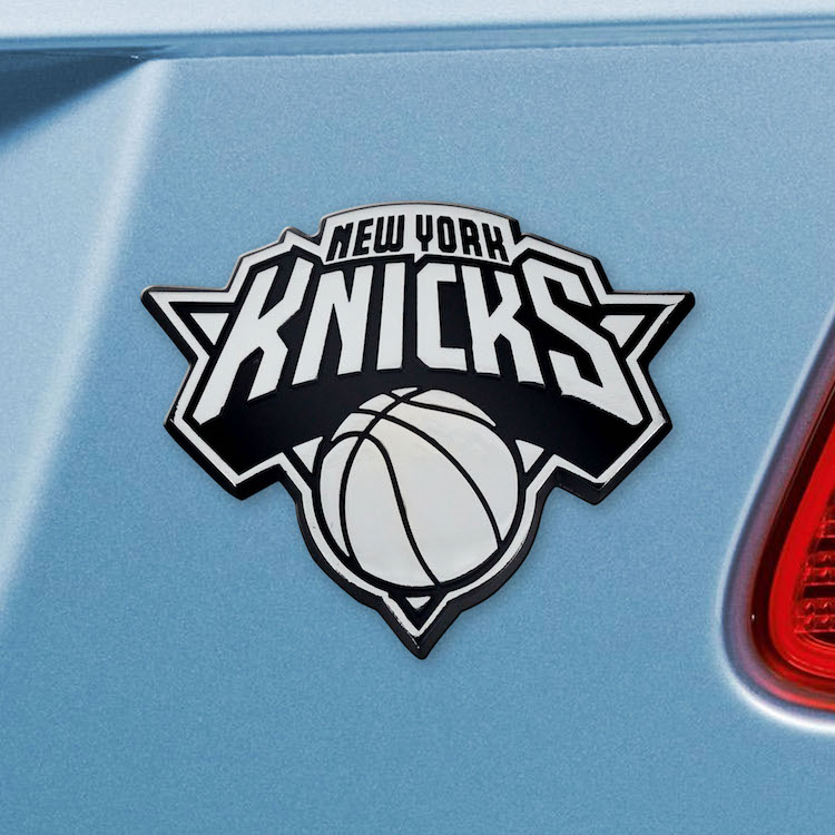 New York Knicks Metal Auto Emblem