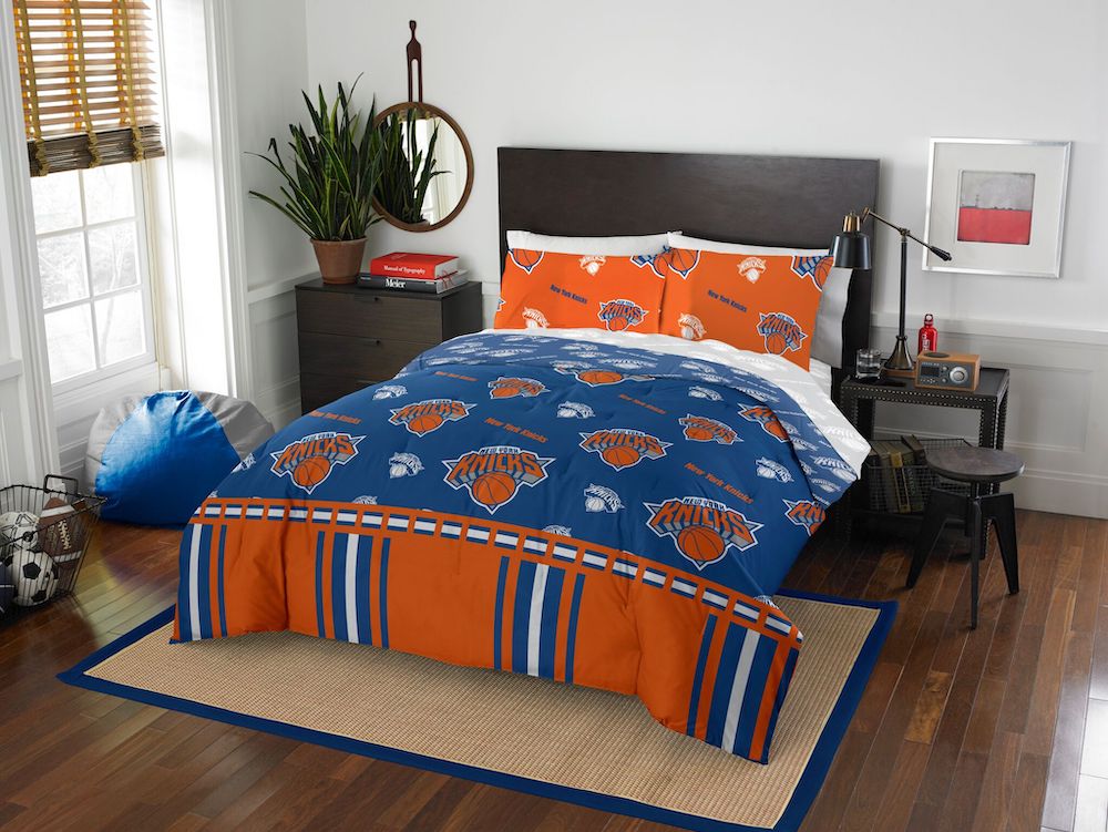 New York Knicks QUEEN Bed in a Bag Set